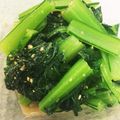 __puririn's cooksnap of when they made 簡単　小松菜のおひたし.
