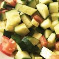 グリーンルバーブ's cooksnap of when they made 簡単！トマトときゅうりのフレッシュサラダ.