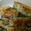 てとりすさん's cooksnap of when they made 簡単ほうれん草チーズの豚巻き ゆかり活用.