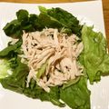 ボブナナ's cooksnap of when they made 蒸し鶏の梅醤油サラダ.
