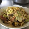 hhan222's cooksnap of when they made しめじエリンギとキャベツの卵炒め☆.
