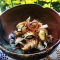 わたしがまろ's cooksnap of when they made エリンギミョウガ塩昆布和え.