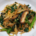 natsu555's cooksnap of when they made 【時短】もやしとにらの焼きそば風炒め♪.