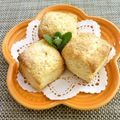 Keit3's cooksnap of when they made クリームチーズ スコーン☆.