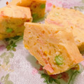 ◉’’•）あかさん's cooksnap of when they made 簡単♡混ぜて焼くだけ♡ケークサレ.