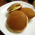 cherryパフェ's cooksnap of when they made 黒胡麻あんのしっとりどら焼き.