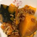 南瓜なおこ's cooksnap of when they made かぼちゃの煮物★圧力鍋で加圧1分★.