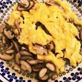 モカコ★'s cooksnap of when they made 余った炊き込みご飯であんかけオムライス★.