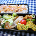 runa10's cooksnap of when they made お弁当に♪桜エビと小ネギの卵焼き.