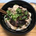 独歩さん's cooksnap of when they made 夏の定番！梅とオクラのとろろ冷やしうどん.