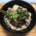 独歩さん's cooksnap of when they made 夏の定番！梅とオクラのとろろ冷やしうどん.
