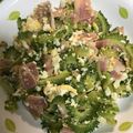 クックSK0OTX☆'s cooksnap of when they made ツナ缶で簡単ゴーヤチャンプル.