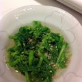 Kaon．'s cooksnap of when they made 菜の花のおひたし・わさび風味.