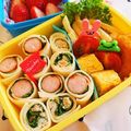 ちーざっく's cooksnap of when they made 食べやすーい！くるくるロールサンドイッチ.