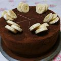 yosinyari's cooksnap of when they made チョコクリームを食べる♡イチゴのケーキ.