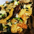 呑んべぇは友達's cooksnap of when they made 万能ねぎと油揚げの炒めもの.