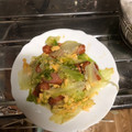 ma～a's cooksnap of when they made レタス・ウインナー・卵のマヨ炒め.