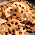 さき☆みきママ's cooksnap of when they made 豚こまとれんこんのにんにく炒め.