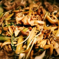 ☆megrim☆'s cooksnap of when they made すき焼きのタレだけで 簡単★ 絶品豚丼.