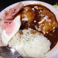 yanagamo's cooksnap of when they made 煮込みハンバーグ ロコモコ丼にも変身OK.