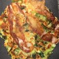 ロリポップ☆'s cooksnap of when they made 豆腐でフワフワお好み焼き(o^^o).