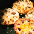 かずぷぅ's cooksnap of when they made レンコンのはさみ焼きon黒酢ダレ.