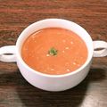 ◎ブルーベリー◎'s cooksnap of when they made トマトジュースで簡単☆トマトポタージュ.