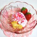 うさうさぴよまる's cooksnap of when they made ケーキの残り物♡イチゴアイス♪.