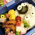 tomako...'s cooksnap of when they made 簡単♪詰めるだけ♪小トトロ＊キャラ弁.