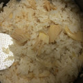 ポメちょん's cooksnap of when they made 炊飯器で、簡単 筍のおこわ.
