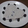 kaopomme♪'s cooksnap of when they made ブルーベリーとチーズのムース.