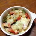 stitch_nao's cooksnap of when they made 簡単♪アボカドと彩り野菜のチーズ焼き.