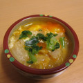 もんしゅしゅ's cooksnap of when they made カツ丼風〜白菜と油揚げ玉子とじ.