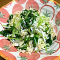 YUKIKI☆'s cooksnap of when they made みつばとしらす 春の旬菜ごはん.