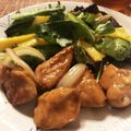 yokomaru's cooksnap of when they made 時短&簡単♪鶏むね肉のサッパリ甘酢煮.
