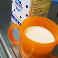 choco831's cooksnap of when they made 甘くて美味しいカルピス牛乳☆.