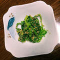 ecouteck's cooksnap of when they made フキノトウとほうれん草の和風サラダ.
