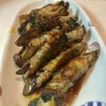 クックS8NIK4☆'s cooksnap of when they made さっぱりおろしの茄子の豚バラ巻き.