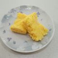 heepon's cooksnap of when they made 糖質制限◎おからチーズ蒸しパン.