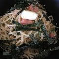 クックRJG0L2☆'s cooksnap of when they made 明太子と大葉の和風パスタ.