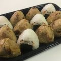papikun's cooksnap of when they made おにぎりくん☆おにぎりちゃん♡　キャラ弁.
