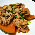 ミカ★ヅキ's cooksnap of when they made かぼちゃと豚肉の豆板醤炒め♪.