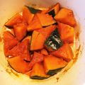 クックEVU6BB☆'s cooksnap of when they made あま〜いホロホロかぼちゃの煮物.