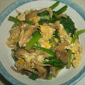 ゆか４３'s cooksnap of when they made ■ほうれん草の卵とじ■.