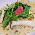 k_dino_LV's cooksnap of when they made 豆乳deヘルシー明太クリームパスタ.