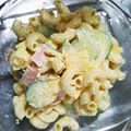 YUKAbuudaZ's cooksnap of when they made 卵焼きin♪のマカロニサラダ.