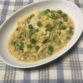 みかん141's cooksnap of when they made ふわふわ卵 ♡ えんどう豆の卵とじ.