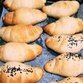 ameうめ's cooksnap of when they made ライ麦と米粉のヘルシー塩パン.