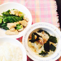マーシ☆'s cooksnap of when they made 【鶏胸肉とレタスのウスターマヨ炒め】.