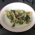 うぐいす♪'s cooksnap of when they made 鮭と青梗菜のホワイトソース♪.